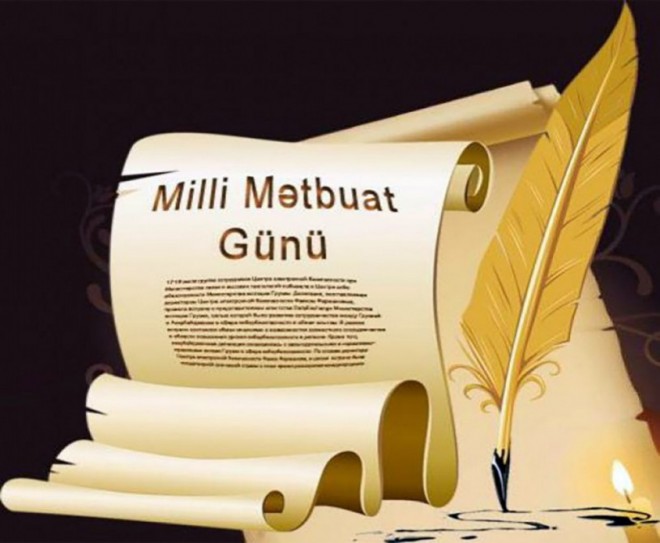 Bu gün Azərbaycan Milli Mətbuat Günüdür