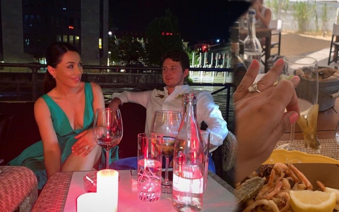 Validə biznesmen sevgilisi ilə İtaliyada - video