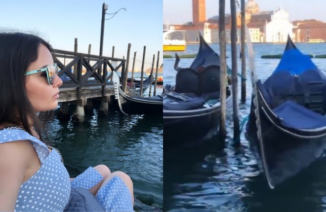 Aysel Teymurzadə İtaliyada dincəlir - foto