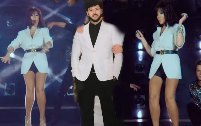 Xalq artisti klipə oğlunun pencəyi ilə çəkildi - foto