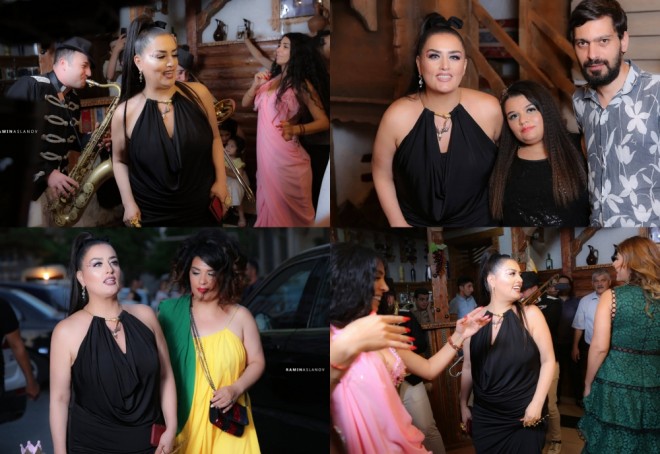 Elza Seyidcahanın ad günü olub