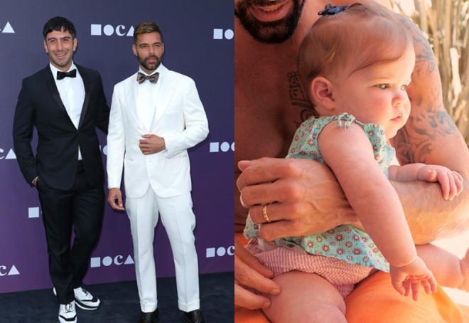 Məşhur müğənni ilk dəfə əri və qızını göstərdi