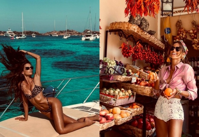 Brazilyalı model istirahətə getdi - foto