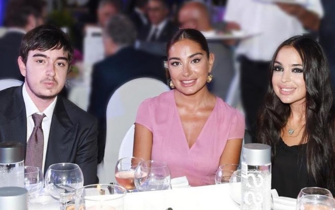 &nbsp;Leyla Əliyeva qardaşını təbrik etdi - foto