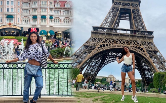 Pərvin Abıyeva Parisdə - foto