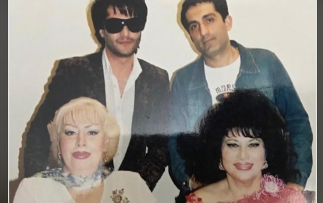 Xalq artistləri bir yerdə - arxiv fotosu