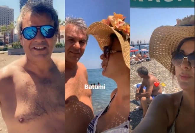 Musa və Təranə Batumidə dincəlirlər - video