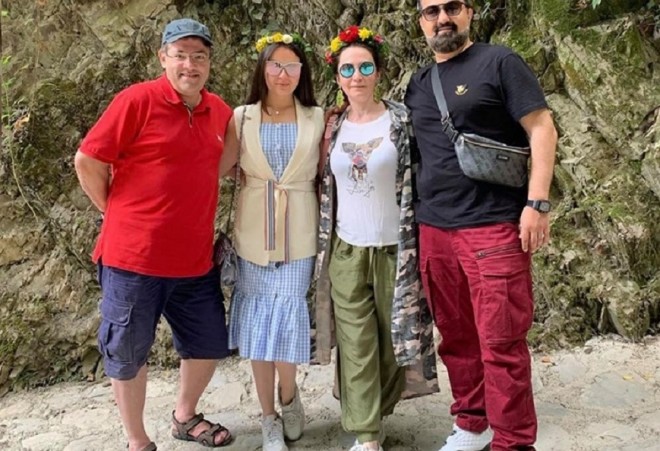 Xalq artisti ailəsi ilə birlikdə gəzməyə getdi - video+foto