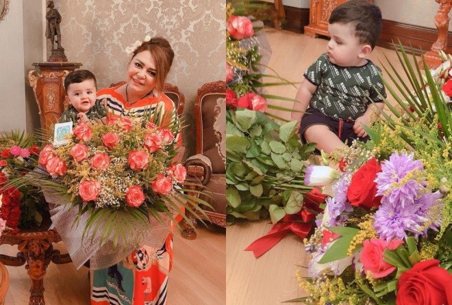 Nəzakətin nəvəsinin 1 yaşı&nbsp;tamam oldu