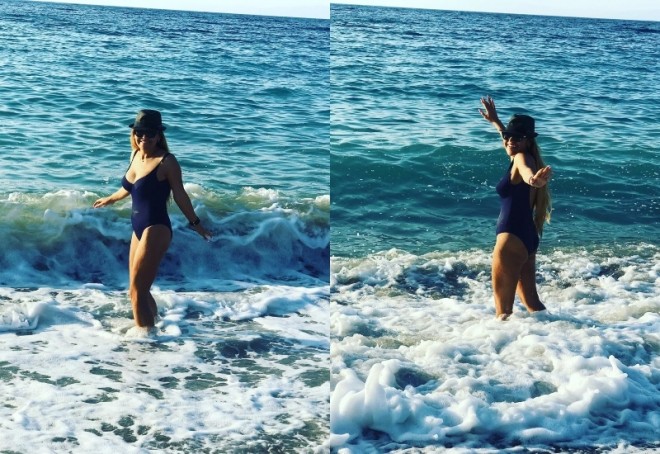 Rəqsanənin dəniz fotoları