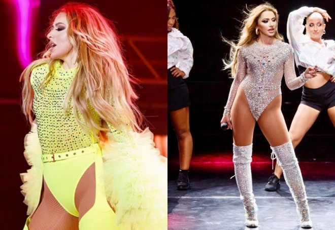 Hadise açıq havada konsert verdi - foto