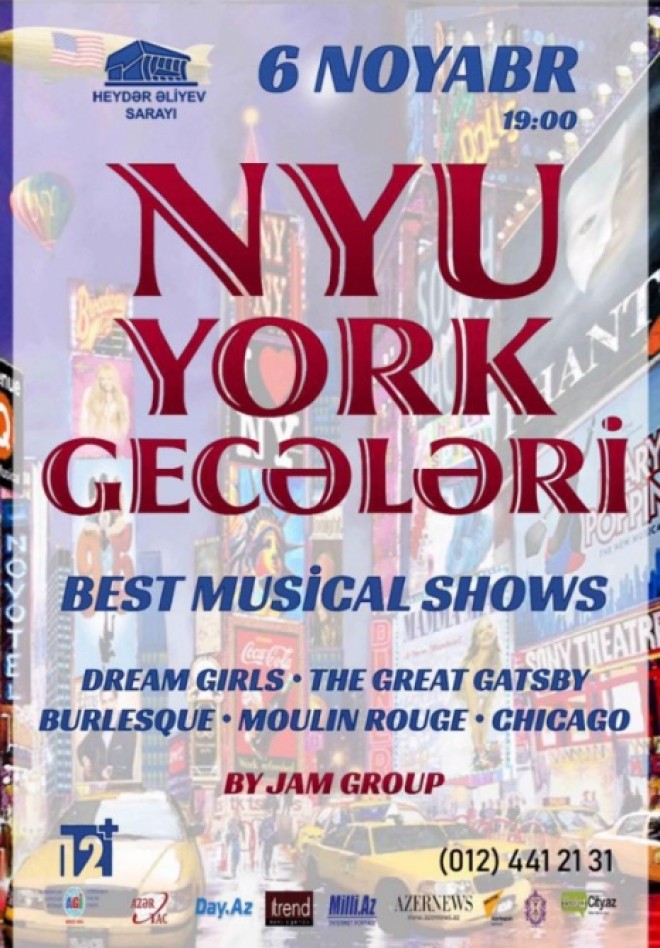 Bakıda “Nyu-York gecələri” konserti olacaq