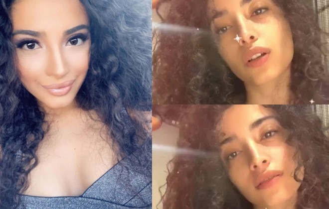 Səmranı makiyajsız halda görün - foto