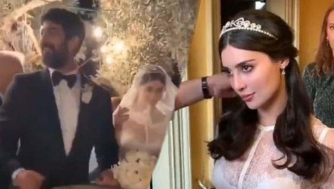 “Muhteşem yüzyıl”ın aktrisası evləndi