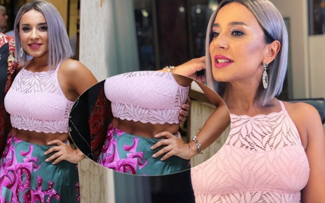 Tünzalə bədən quruluşu ilə diqqət çəkdi - video