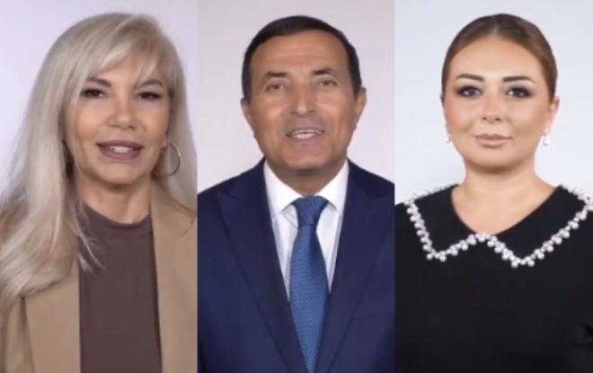 Xalq artistləri Bilik Günü ilə bağlı videoçarxda