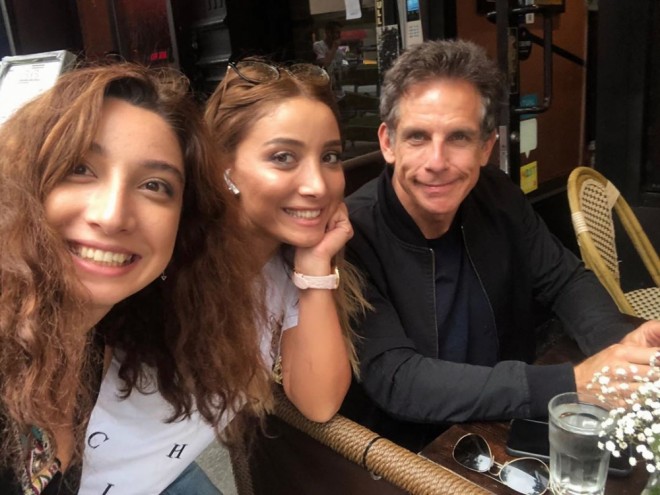 Günay Amerikada məşhur aktyorla görüşdü