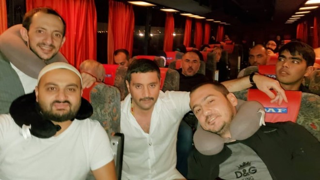 Müğənnilər Kərbəla ziyarətinə getdilər - foto