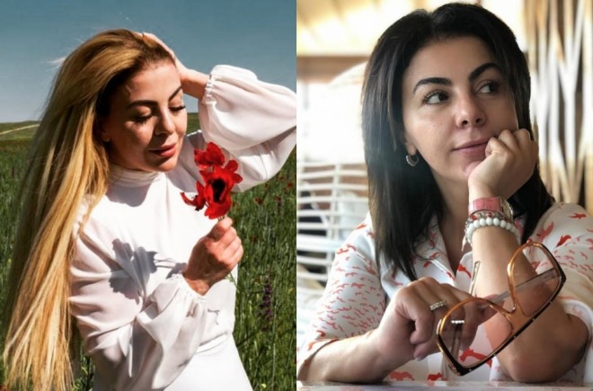 Aşıq Samirə&nbsp;saçını tünd rəngə boyatdırdı - foto