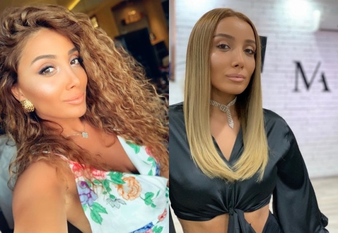 Günay&nbsp;buruq saçları ilə vidalaşdı - foto