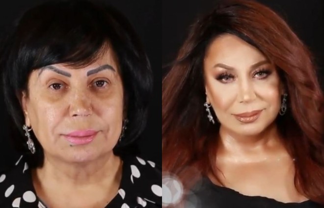 Əməkdar artist imicini dəyişdi - video