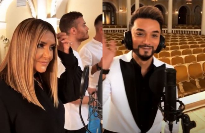 Şou-biznes nümayəndələri bir yerə toplaşdılar - foto+video