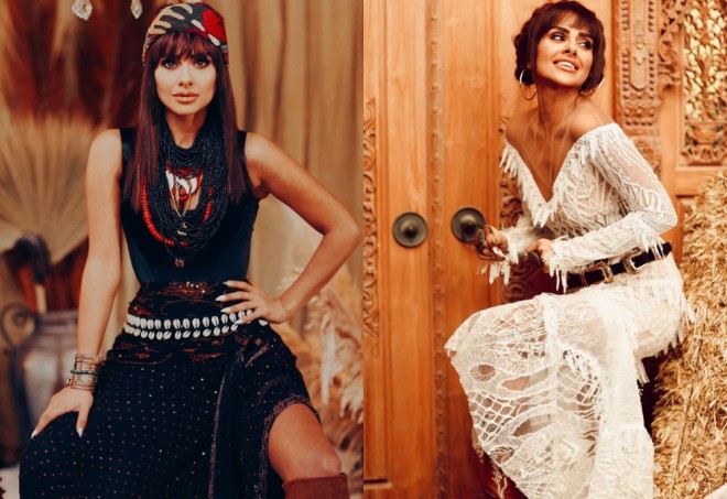 Günelin iki fərqli geyimdə fotosessiyası