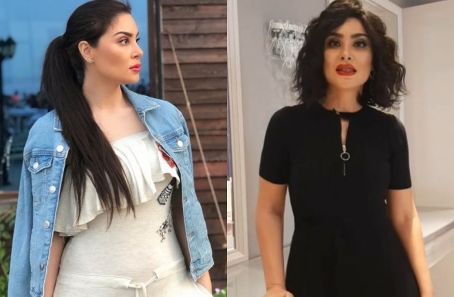 Rahidə Baxışova da saçını kəsdirdi - video