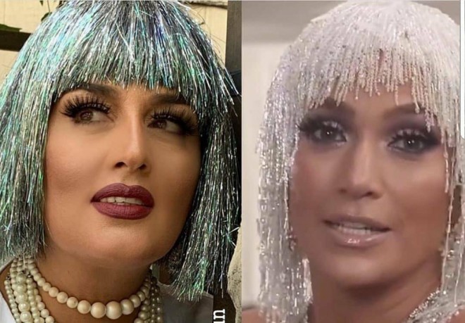 Elza Seyidcahan özünü Cennifer Lopezə bənzətdi - foto