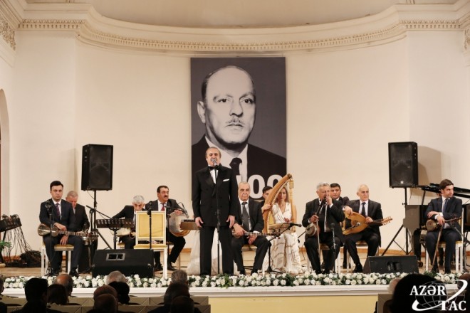 Hacıbaba Hüseynovun xatirəsi yad olunub - foto