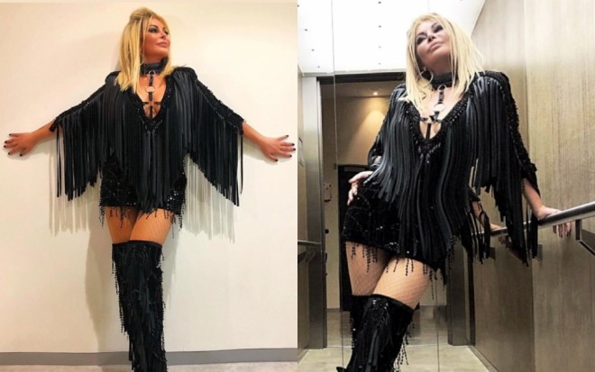 Aygün Kazımova liftdə şəkil çəkdirdi