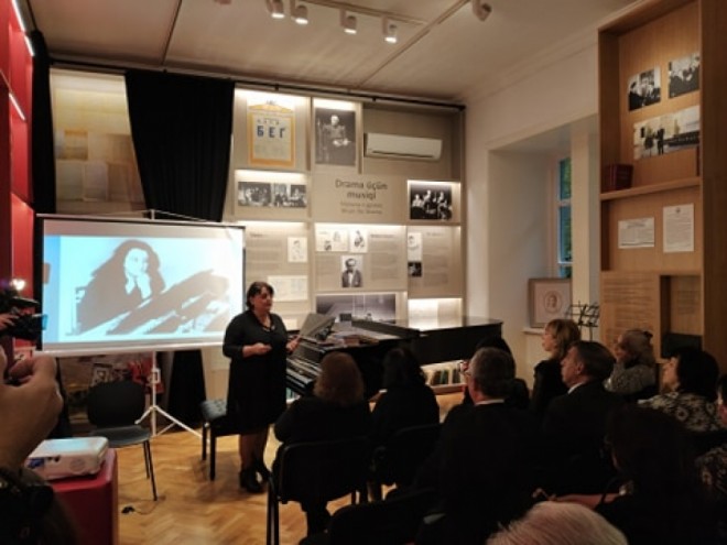 Sevda İbrahimovanın 80 illiyi qeyd olundu