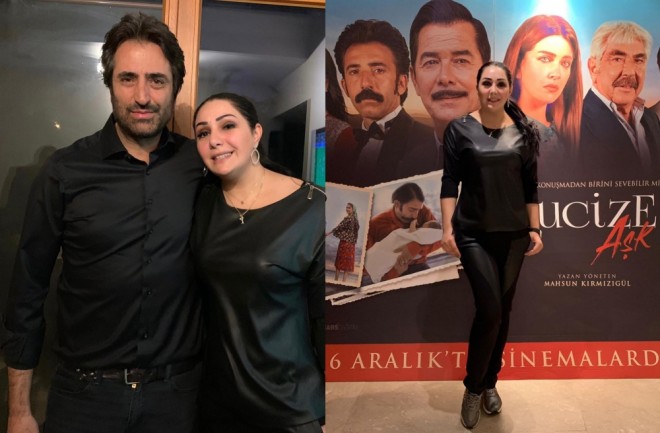 Aygün "Mucize"nin qala gecəsinə qatıldı - foto