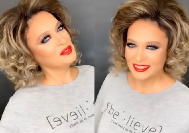 Əməkdar artist imicini dəyişdi - video