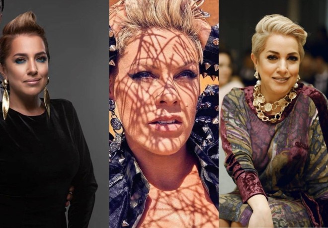 Lalə müğənni Pinkə bənzədildi - foto