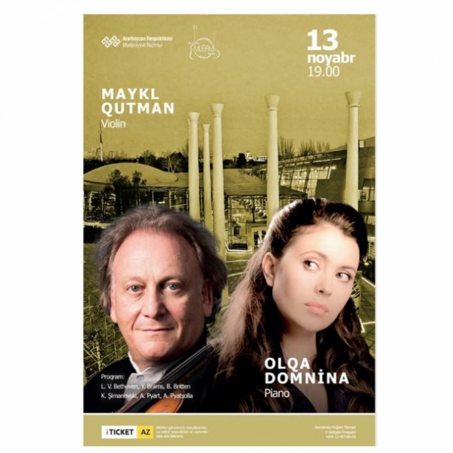 Belçikalı violin ifaçısı Bakıda çıxış edəcək
&nbsp;