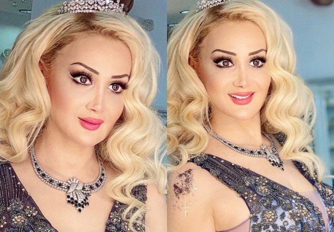 Məleykə Əsədovanı özünü "barbi"yə oxşatdı - foto