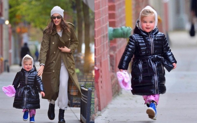 İrina Şeyk qızı Lia ilə Nyu-Yorkda - foto