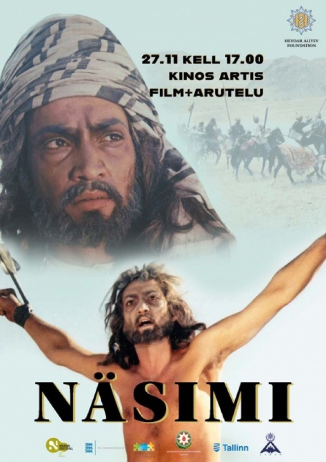 “Nəsimi” filmi Estoniyada nümayiş olunacaq
