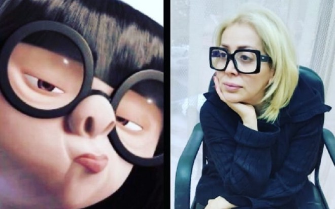 Əməkdar artist fotosunu kollaj etdi