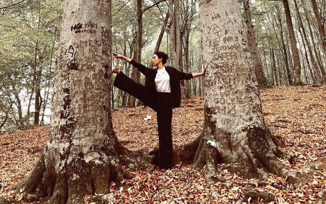 Könül Nağıyeva Elzanın yolunu getdi - foto