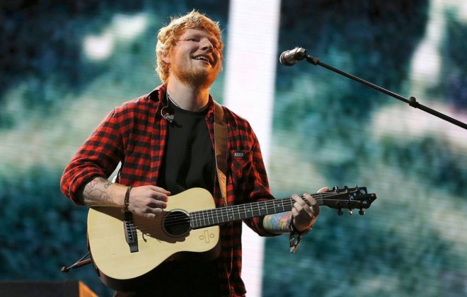 Ed Şiranson on ilin ən yaxşı ifaçısı adını qazandı