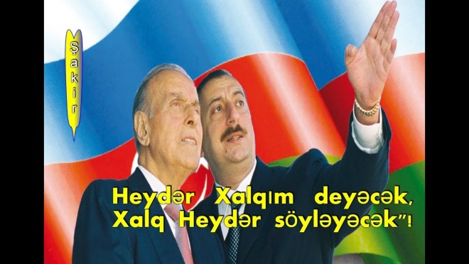 “Xalq Heydər söyləyəcək” mahnısını oxudular - video