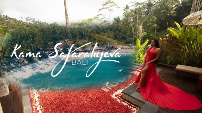 Kama İndoneziyada "Bali" klipi çəkdirdi - foto+video