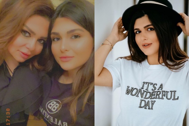 Xalq artistinin qızı ilə fotoları