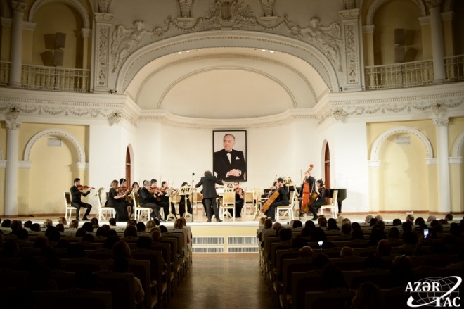 Heydər Əliyevin anım gecəsi keçirildi - foto