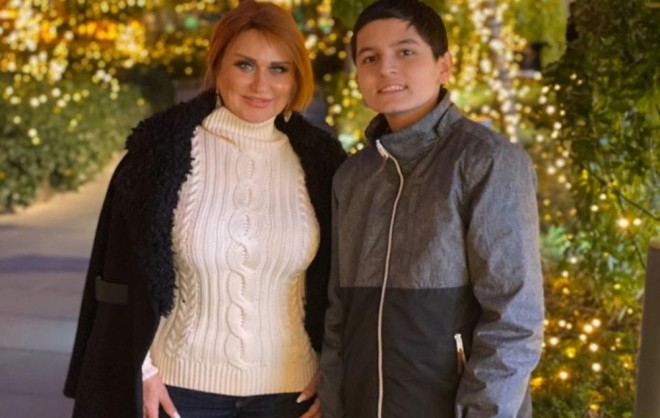 Mələkxanım oğlunun şəkillərini paylaşdı