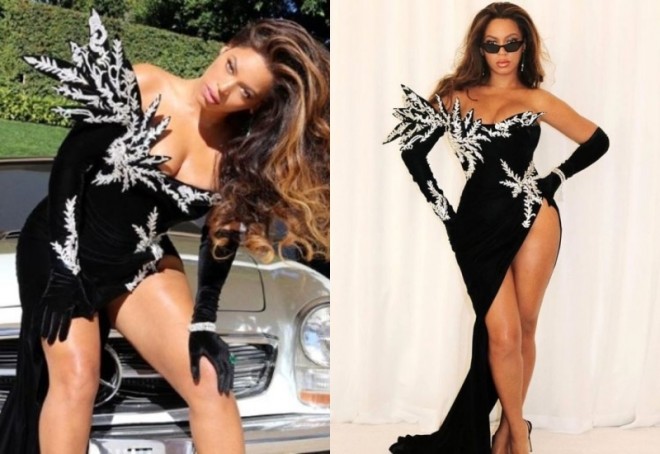 Beyons "partlayış" yaratdı - foto