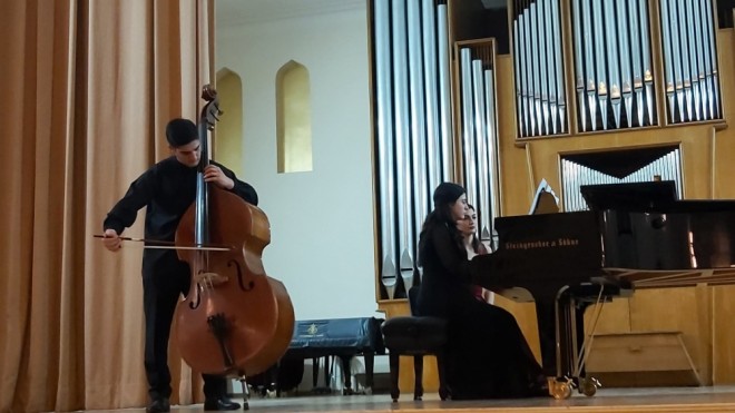 Bəstəkarların əsərləri səsləndirildi - foto