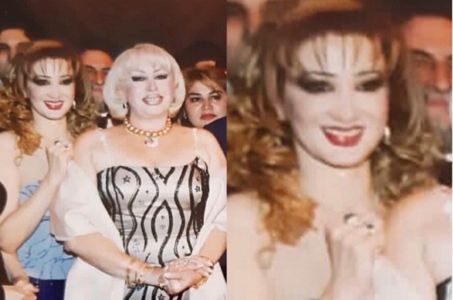 Xalq artistlərinin yan-yana şəkli